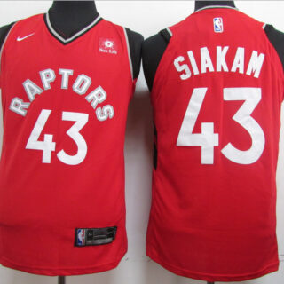 Raptors 43 Pascal Siakam Red Nike Authentic Jersey