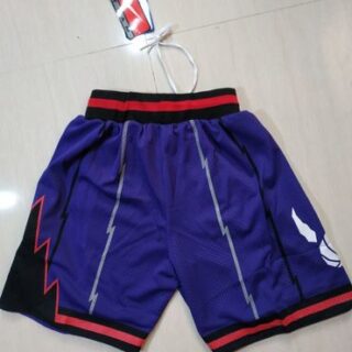 Raptors Purple Nike Throwback Shorts
