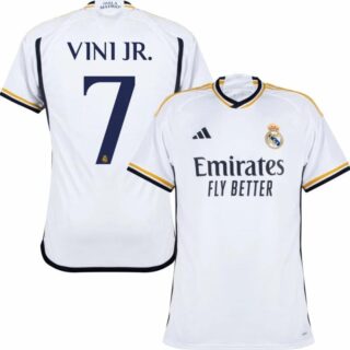 Real Madrid Home Vini Jr. 7 Shirt 2023-2024 Jerseys