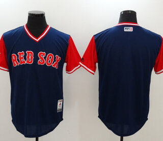 Red Sox Navy 2018 Players' Weekend Authentic Team Jersey