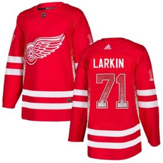 Red Wings 71 Dylan Larkin Red Drift Fashion Adidas Jersey