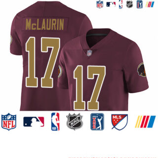 Redskins #17 Terry McLaurin Burgundy Red Alternate Youth Stitched Football Vapor Untouchable Limited Jersey