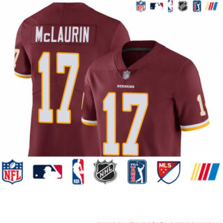 Redskins #17 Terry McLaurin Burgundy Red Team Color Youth Stitched Football Vapor Untouchable Limited Jersey