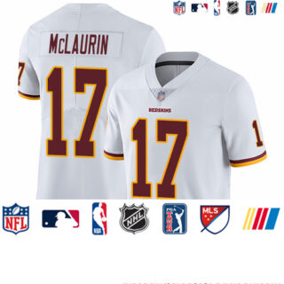Redskins #17 Terry McLaurin White Youth Stitched Football Vapor Untouchable Limited Jersey