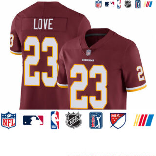 Redskins #23 Bryce Love Burgundy Red Team Color Youth Stitched Football Vapor Untouchable Limited Jersey