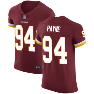 Redskins #94 Da'Ron Payne Burgundy Red Team Color Men's Stitched Football Vapor Untouchable Elite Jersey
