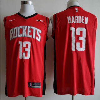 Rockets 13 James Harden Red Nike Swingman Jersey