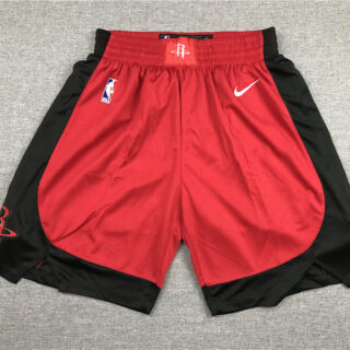Rockets Red Nike Swingman Shorts