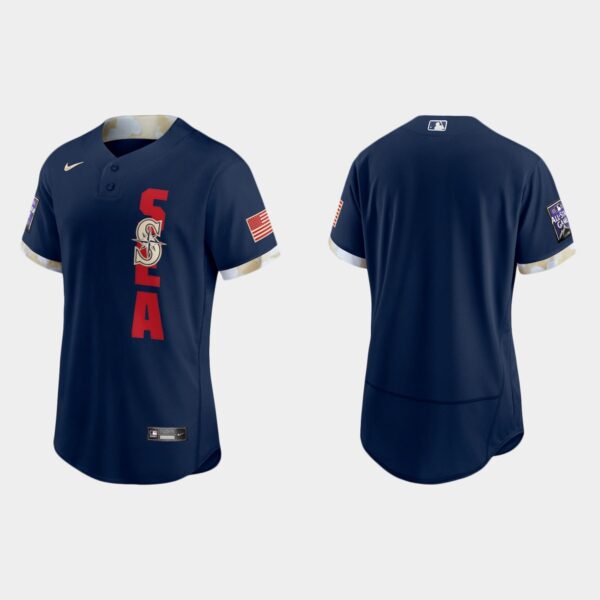 Seattle Mariners 2021 Mlb All Star Game Authentic Navy Jersey