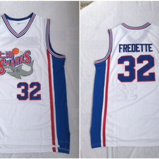 Shanghai Sharks 32 Jimmer Fredette White Stitched Basketball Jersey