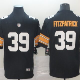 Steelers 39 Minkah Fitzpatrick Black Alternate Vapor Untouchable Limited Jersey