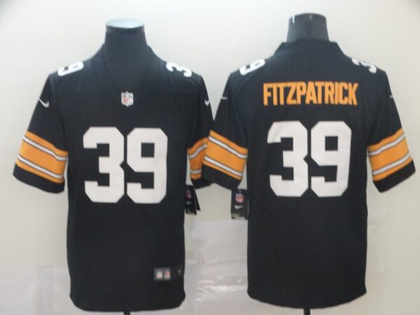 Steelers 39 Minkah Fitzpatrick Black Alternate Vapor Untouchable Limited Jersey