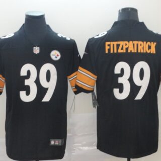 Steelers 39 Minkah Fitzpatrick Black Vapor Untouchable Limited Jersey
