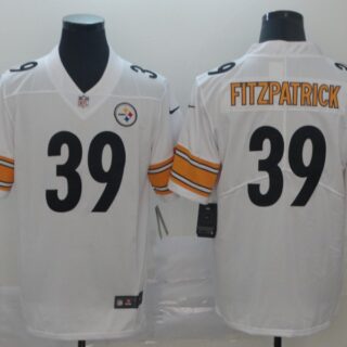 Steelers 39 Minkah Fitzpatrick White Vapor Untouchable Limited Jersey