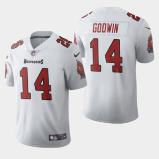 Tampa Bay Buccaneers #14 Chris Godwin White Men's Nike 2020 Vapor Limited NFL Jersey