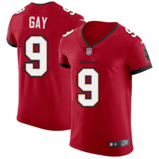 Tampa Bay Buccaneers #9 Matt Gay Men's Nike Red Vapor Elite Jersey