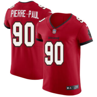 Tampa Bay Buccaneers #90 Jason Pierre-Paul Men's Nike Red Vapor Elite Jersey