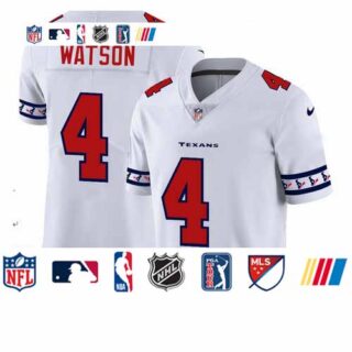 Texans 4 Deshaun Watson White 2019 New Vapor Untouchable Limited Jersey