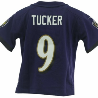 Toddler Baltimore Ravens #9 Tucker Purple Jersey