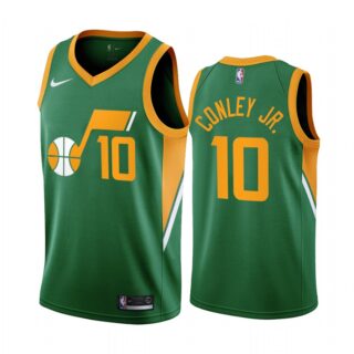 Utah Jazz #10 Mike Conley Green NBA Swingman 2020-21 Earned Edition Jersey