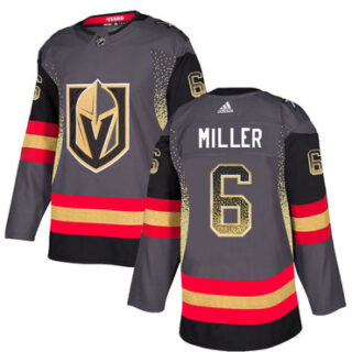 Vegas Golden Knights 6 Colin Miller Gray Drift Fashion Jersey