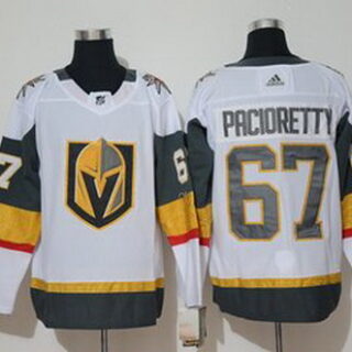 Vegas Golden Knights 67 Max Pacioretty White Adidas Jersey