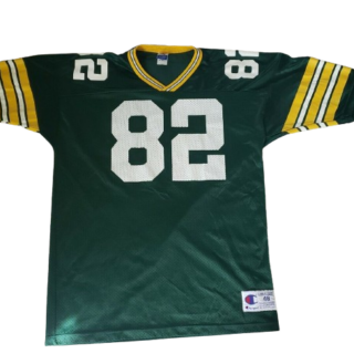 Men's Vintage Champion Green Bay Packers # 82 Don Beebe Jersey