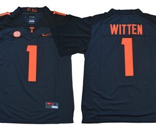 Vols #1 Jason Witten Grey Limited Stitched NCAA Jersey