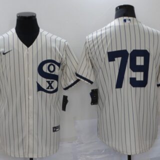 White Sox 79 Jose Abreu Cream Nike 2021 Field Of Dreams Cool Base Jersey