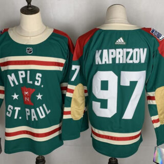 Wild 97 Kirill Kaprizov Green 2022 Winter Classic Adidas Jersey