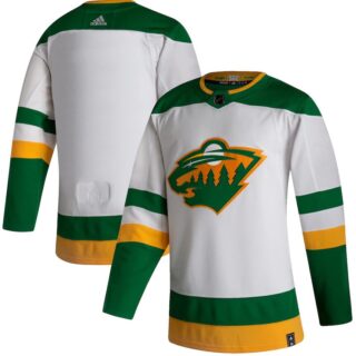 Wild Blank White 2020-21 Reverse Retro Adidas Jersey