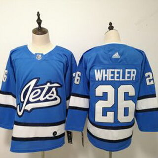 Winnipeg Jets 26 Blake Wheeler Blue Alternate Adidas Jersey