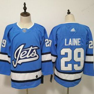 Winnipeg Jets 29 Patrik Laine Blue Alternate Adidas Jersey