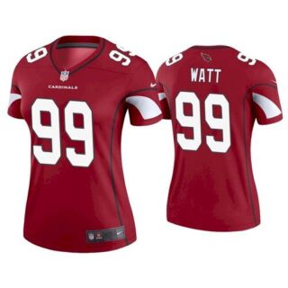 Women's Arizona Cardinals #99 J.J. Watt Red Jersey