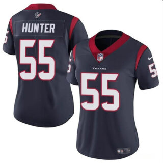 Women's Houston Texans #55 Danielle Hunter Navy Vapor Untouchable Limited Stitched Jersey (Run Small)