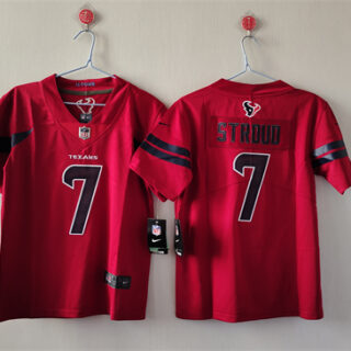 Women's Houston Texans #7 C.J. Stroud Red Vapor Untouchable Limited Stitched Jerseys