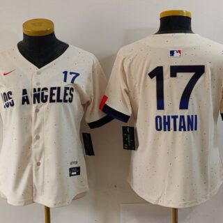 Women's Los Angeles Dodgers #7 Julio Urías Cream Stitched Baseball Jerseys