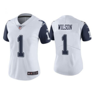 Women Dallas Cowboys #1 Cedrick Wilson Color Rush Jersey