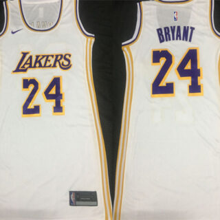 Women Lakers 24 Kobe Bryant White Women Nike Swingman Jersey