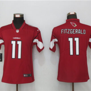 Women Nike Arizona Cardinals #11 Larry Fitzgerald Red 2020 Vapor Untouchable Jersey