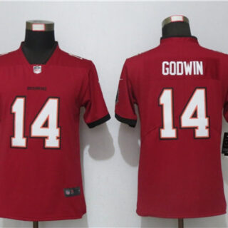Women Nike Buccaneers 14 Chris Godwin Red New 2020 Vapor Untouchable Limited Jersey