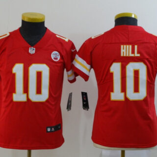Women Nike Chiefs 10 Tyreek Hill Red Women Vapor Untouchable Limited Jersey