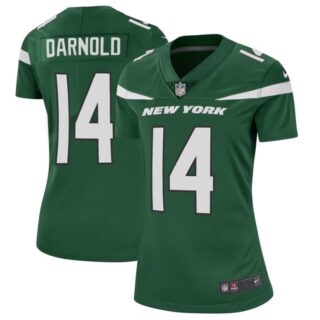 Women Nike Jets 14 Sam Darnold Green Women New 2019 Vapor Untouchable Limited Jersey