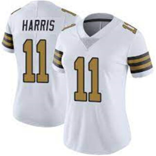Women Saints #11 Deonte Harris Color Rush Jersey