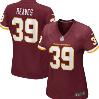 Women Washington #39 Jeremy Reaves Vapor Untouchable Red Jersey