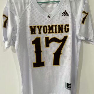 Wyoming #17 Josh Allen White Jersey