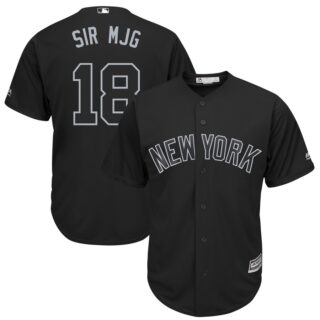 Yankees 18 Didi Gregorius Sir Mjg Black 2019 Players' Weekend Player Jersey