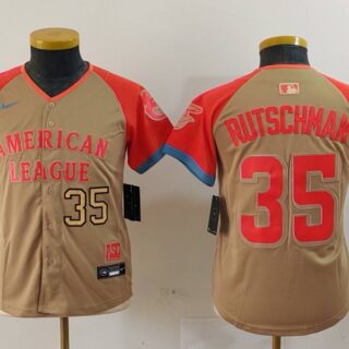 Youth American League #35 Adley Rutschman Cream 2024 All-Star Limited Stitched Jerseys