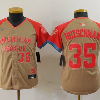 Youth American League #35 Adley Rutschman Cream 2024 All-Star Limited Stitched Jerseys