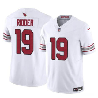 Youth Arizona Cardinals #19 Desmond Ridder White 2023 F.U.S.E Vapor Untouchable Limited Stitched Football Jersey